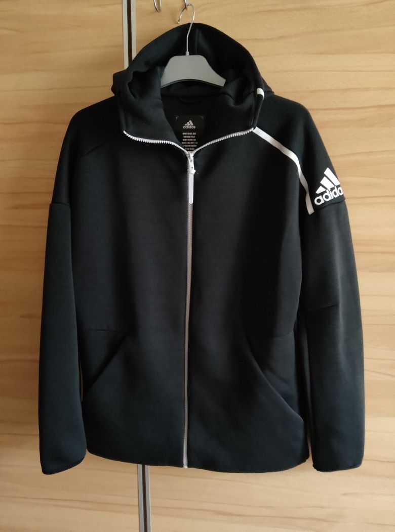 Adidas Z.N.E. Hoodie bluza męska kaptur kieszenie na zamek