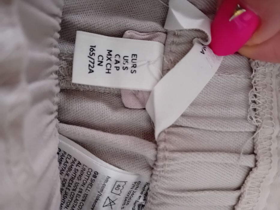 Krótkie spodenki ciążowe H&M rozm S