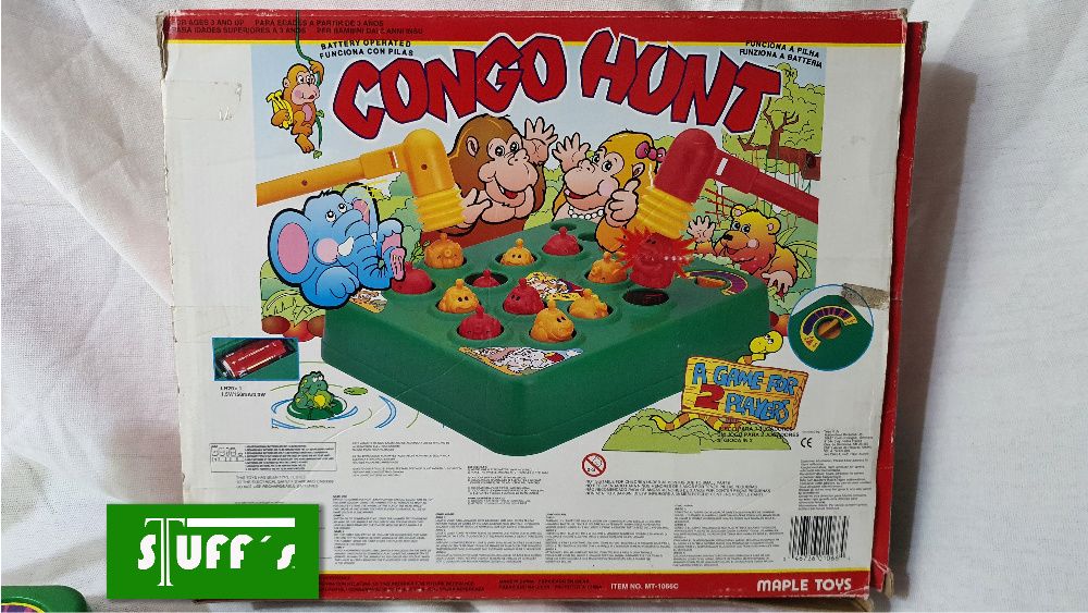 Congo Hunt - Jogo antigo da Maple Toys