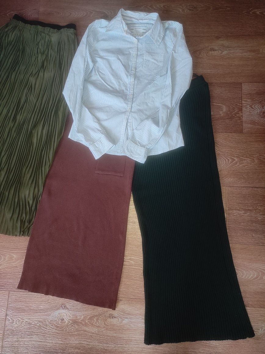 Пакет вещей Штаны брюки джинсы юбка капри рубашка кофта блузка платье