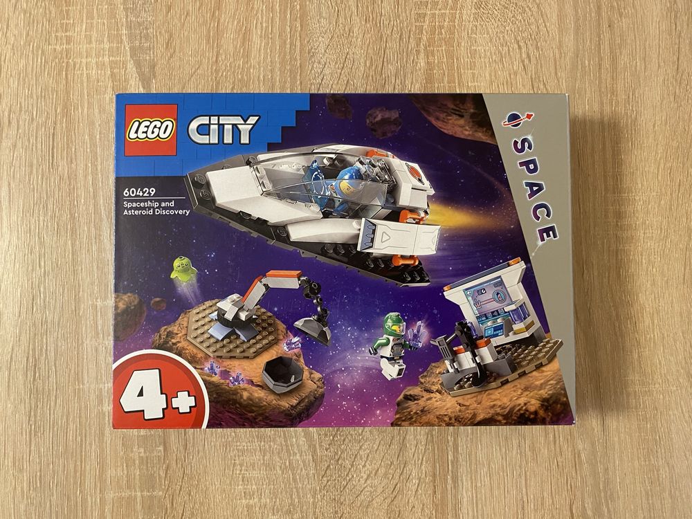 Niwe LEGO City 60429 - Statek kosmiczny i odkrywanie asteroidy