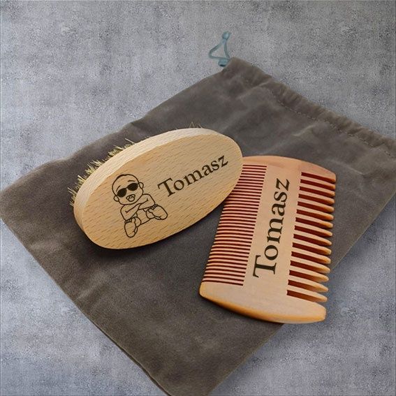 Personalizowany zestaw do brody i włosów – idealny na prezent!