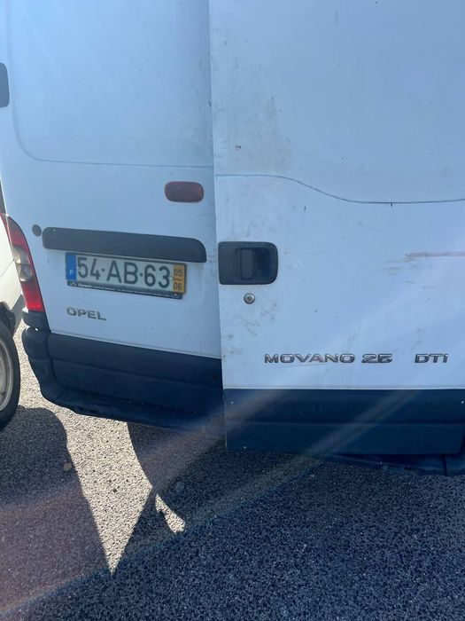 Opel movano motor avariado