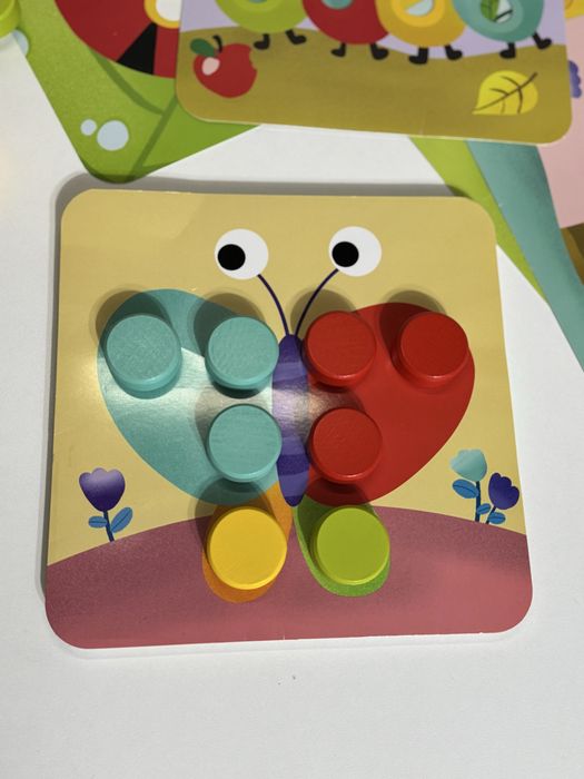 Дерев'яна гра-мозаїка Tooky Toy