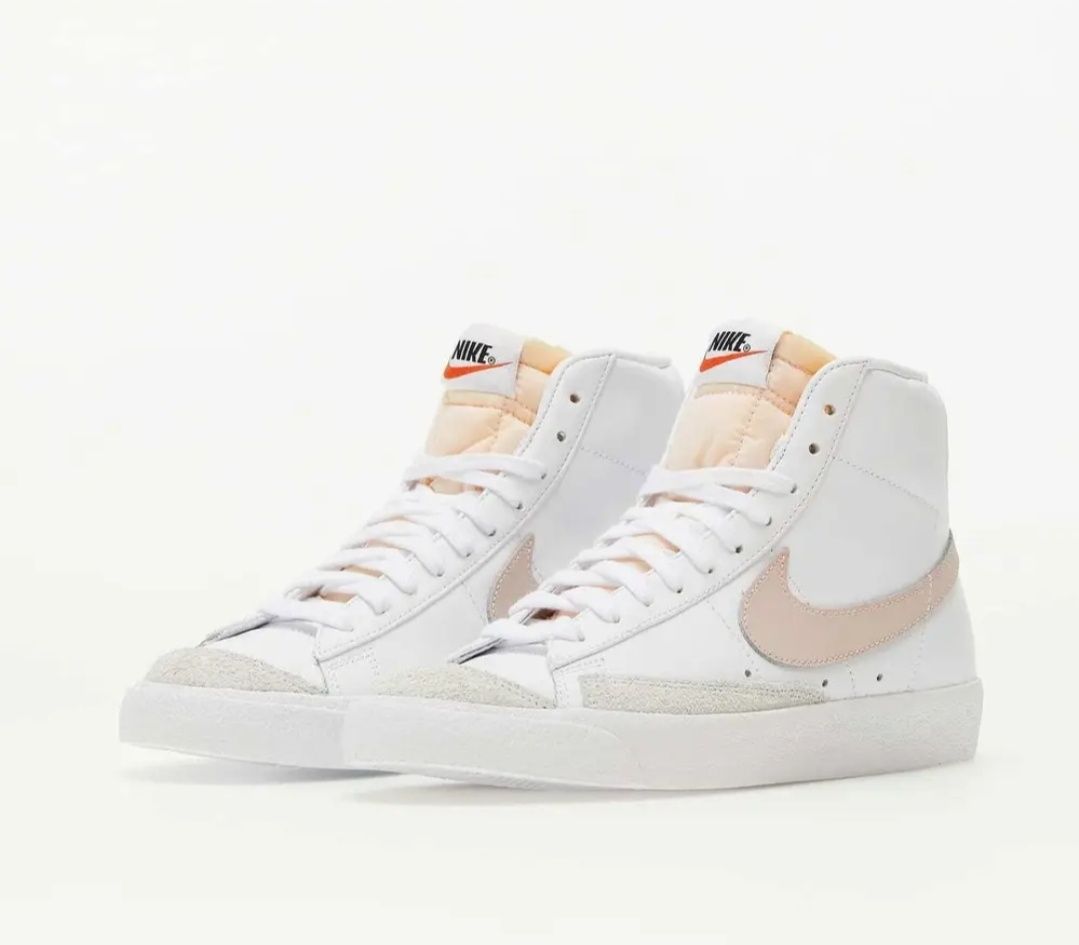 кроссовки Blazer Mid 77 "Белый/Розовый Оксфорд/Черный"
кроссовки Blaz