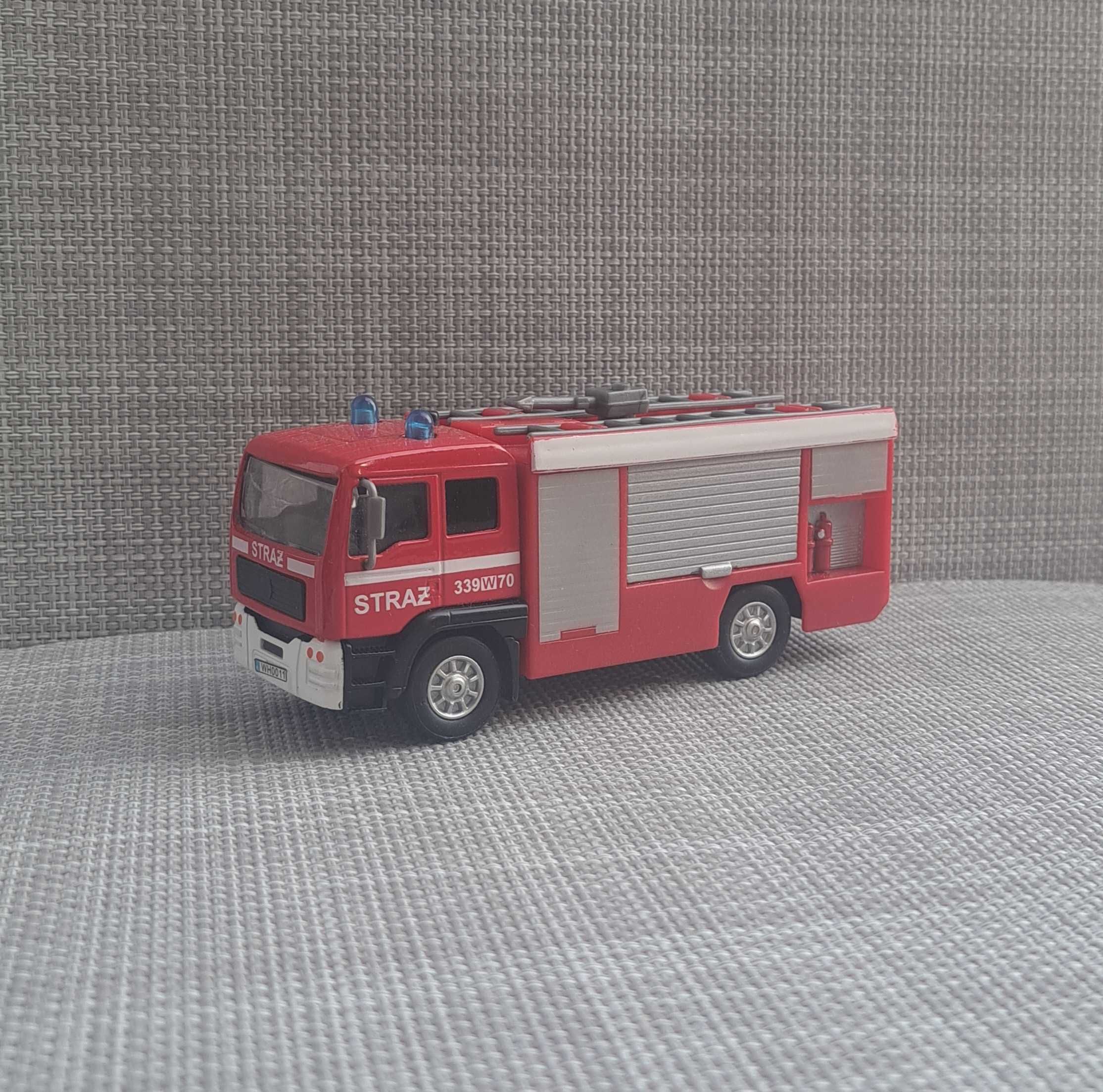 Wóz strażacki bezwładnościowy dla dzieci 13,5 cm