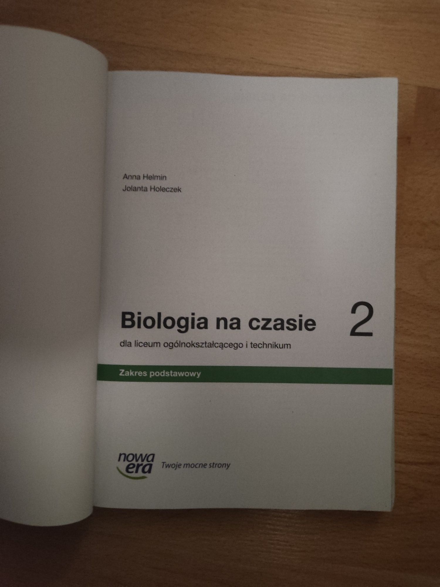 biologia na czasie 2 zakres podstawowy