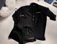 Komplet Polski producent Brandenburg Couture M szorty top koszula