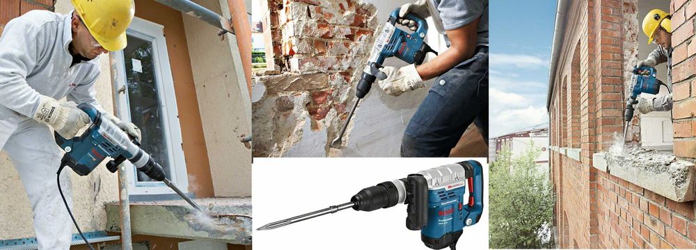 Młot Udarowy Kujący Bosch GSH 5 CE SDS Max 1150w 8,3 J Kufer + Dłuta