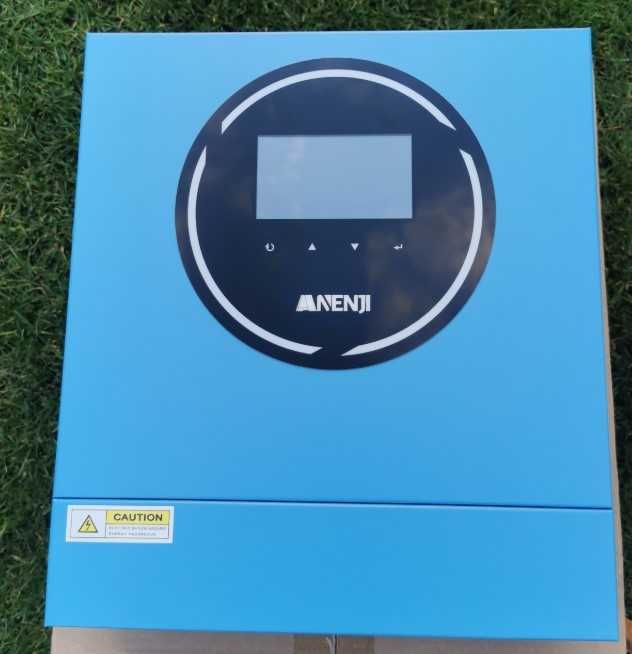 Anenji 5kW 48V, Nowy model, kolorowy wyświetlacz, On grid + Off grid