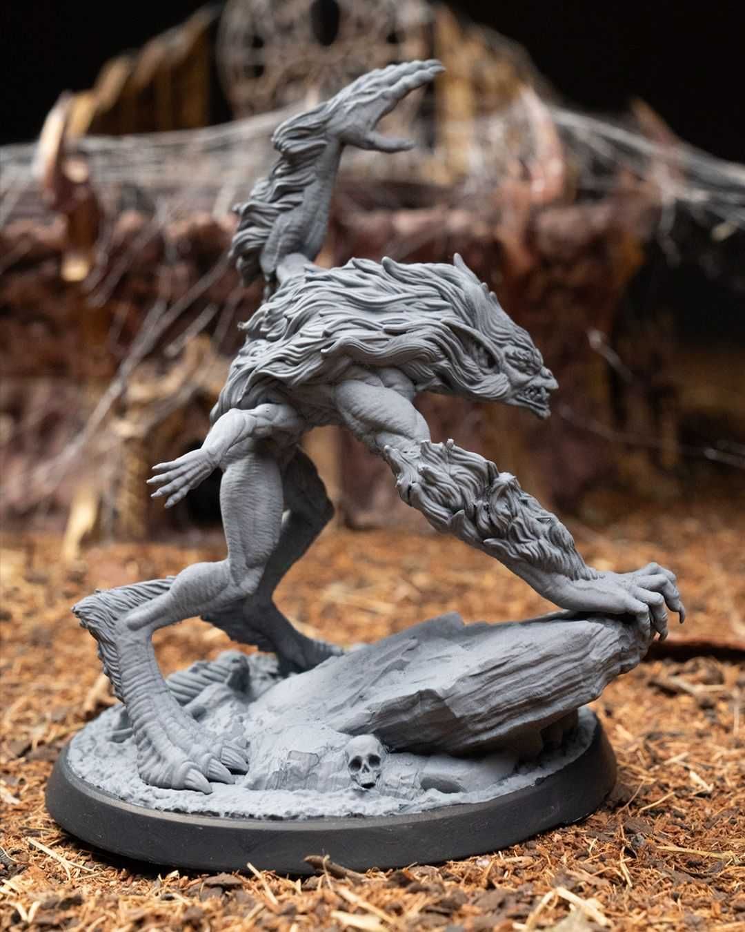 Demongloth Awatar Zniszczenia Figurka 32mm 14K zgodna z DnD RPG Pathfi
