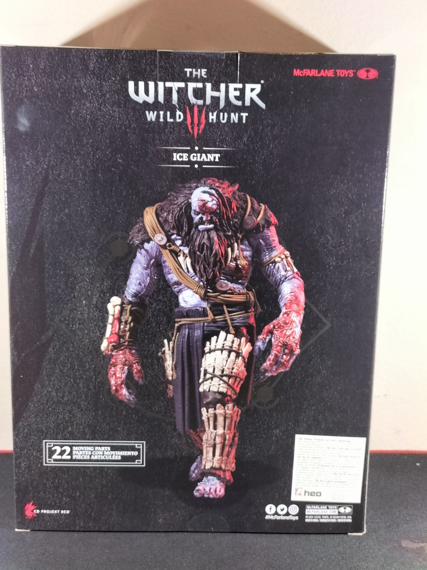 Figurka Wiedźmin The Witcher Ice Giant Bloodied 30 cm