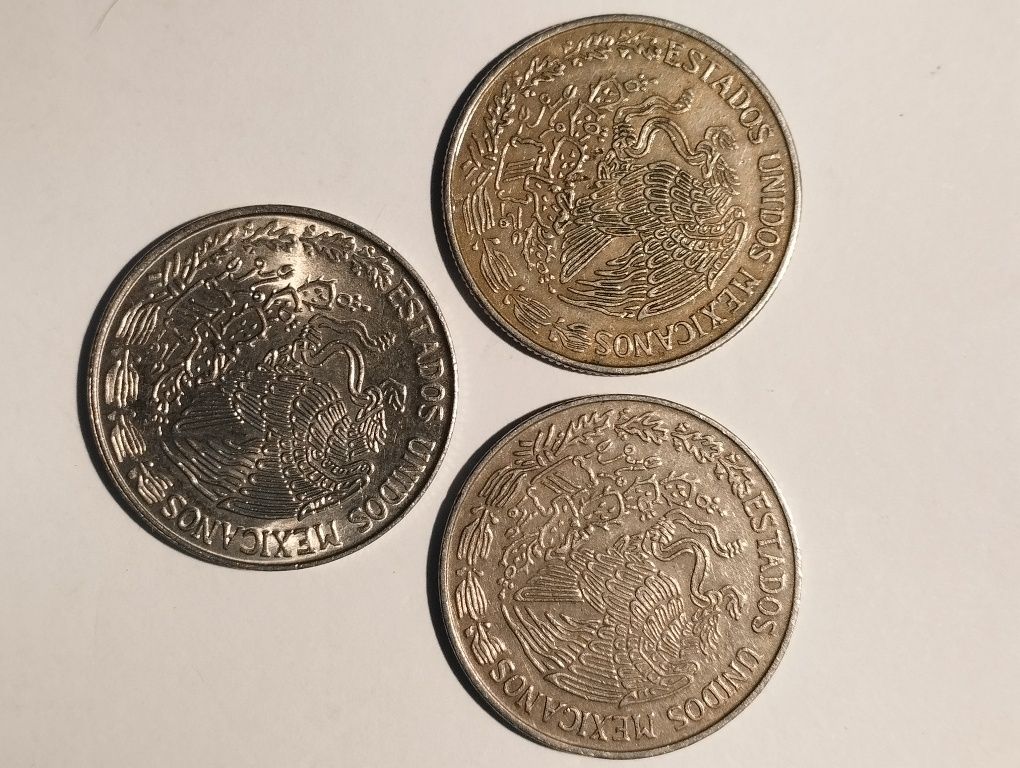 Moedas do México  - Estados Unidos Mexicanos