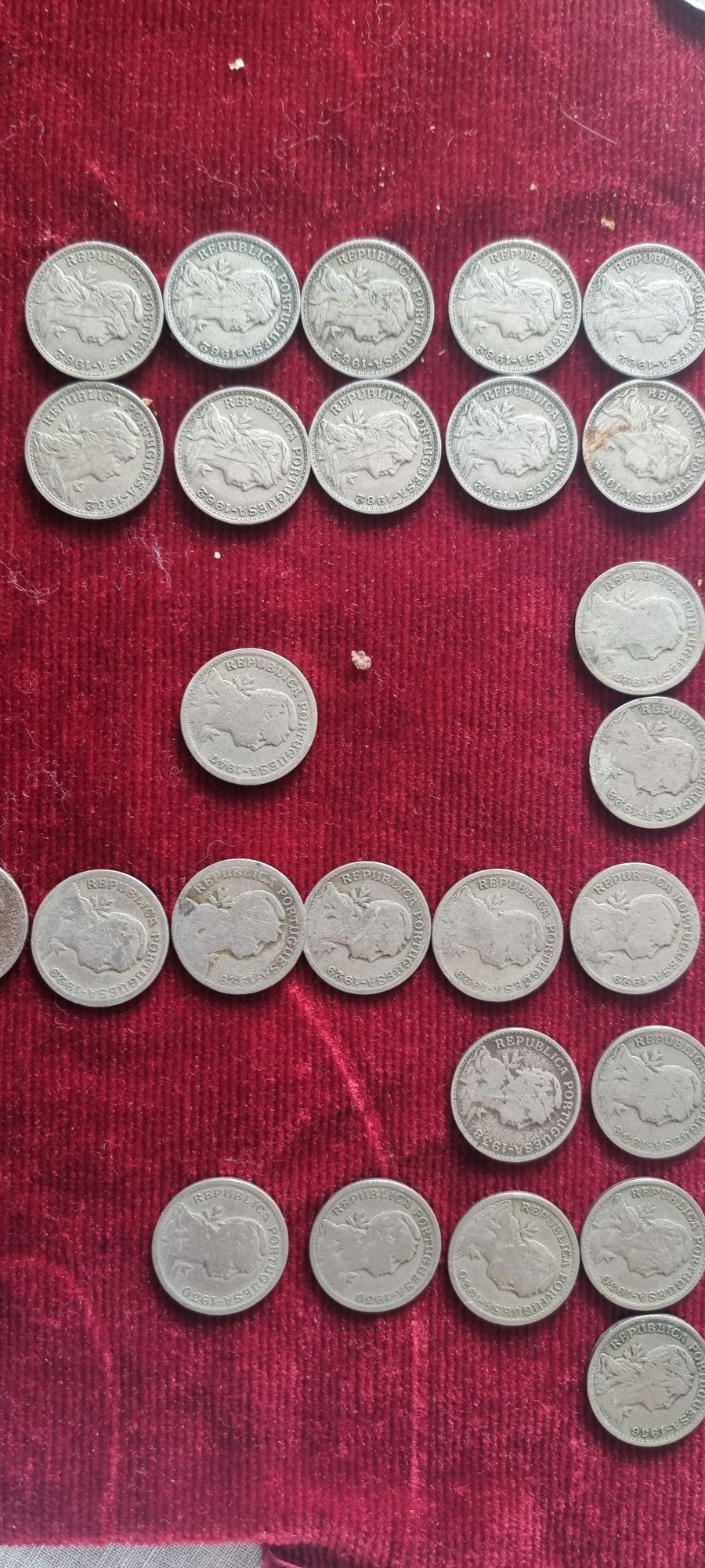 Moedas de 50 centavos