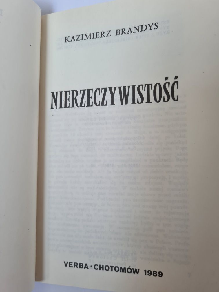 Nierzeczywistość - Kazimierz Brandys