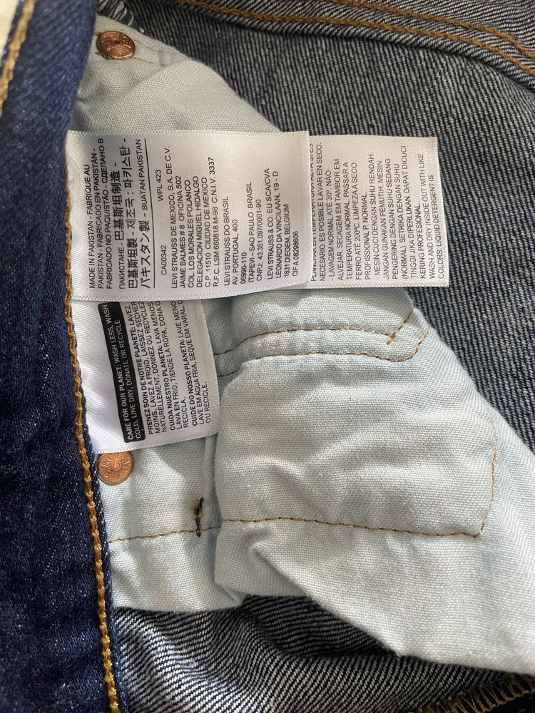 Calcas Levis 501 Homem novas