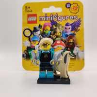 LEGO minifigurki seria 25 - pani z unikatowym psem - col25