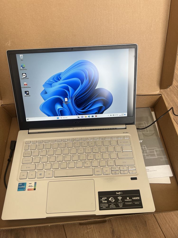 Laptop Acer Swift 3 SF314 14” i5 8/512GB + windows 11 pro