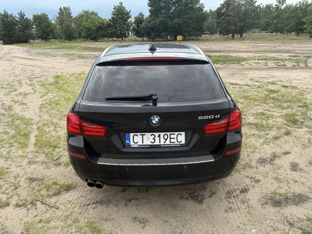 Bmw serii 5 f11, automat, kombii, czarna !!!