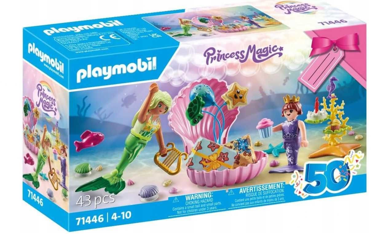 PLAYMOBIL Princess Magic: Przyjęcie Urodzinowe Syrenek 71446