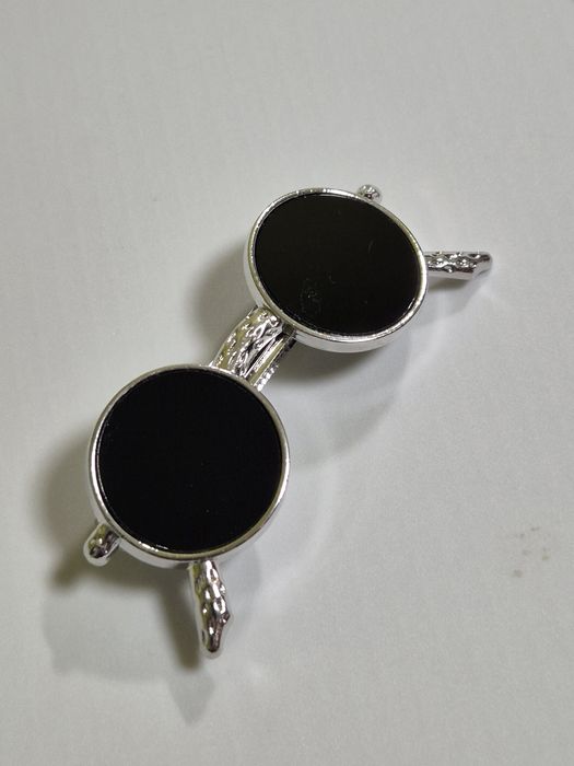 Заколка автомат очки