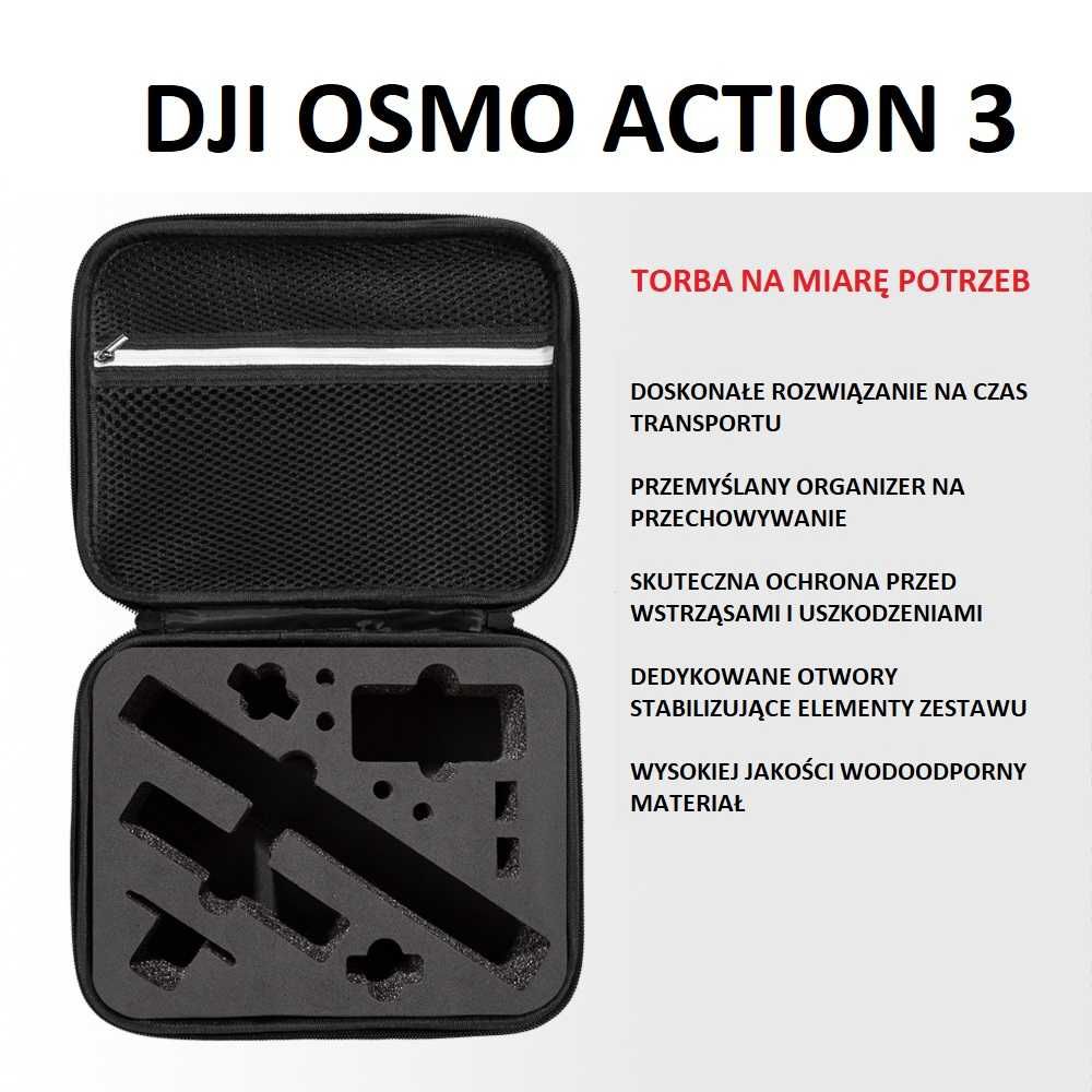 DEDYKOWANA TORBA DJI OSMO ACTION 3 Adventure Combo i Standard Combo