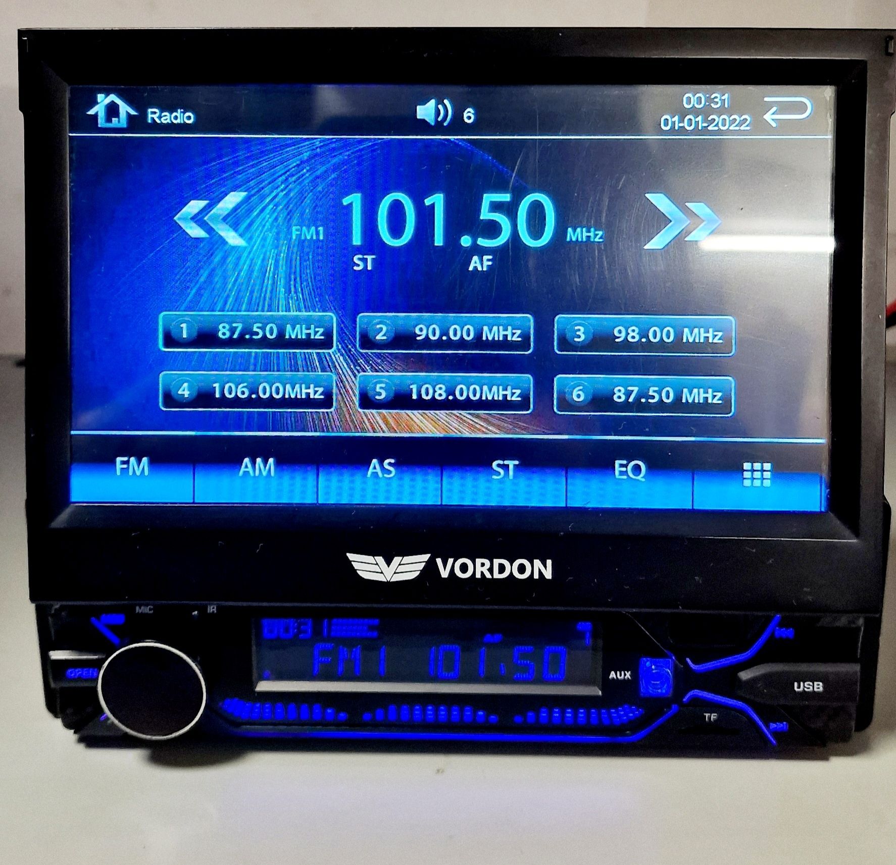 Radio Vordon  HT-520 na Androidzie