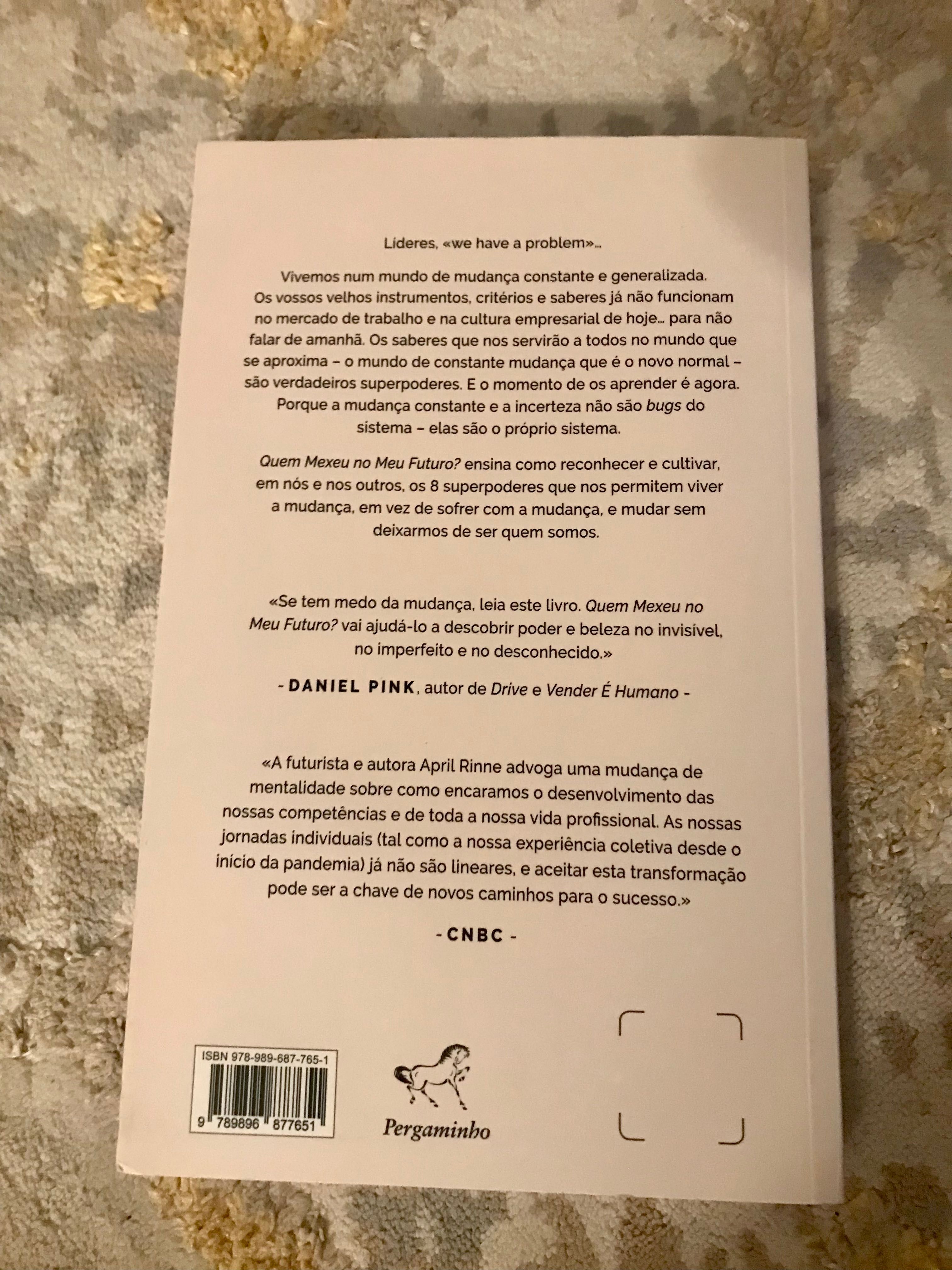 Quem mexeu no meu futuro? Abril Rinne
