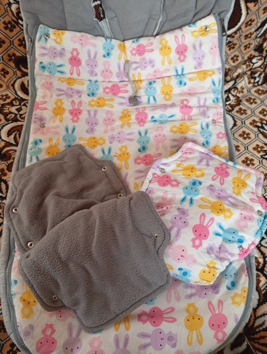 Дитячий конверт у коляску, сані