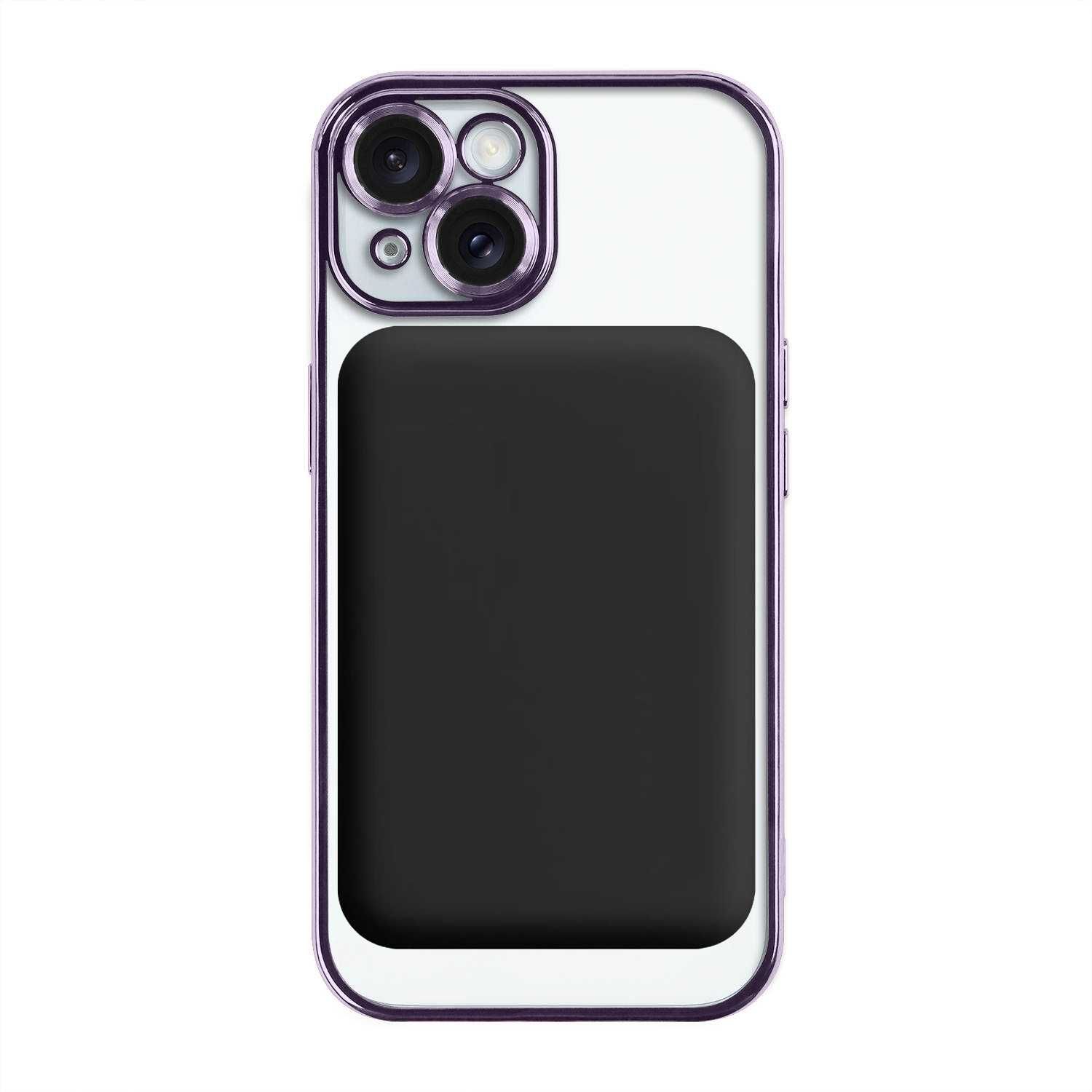 Etui Obudowa Plecki Case Magsafe Iphone 13/14/15 Plus Pro Max Purpura