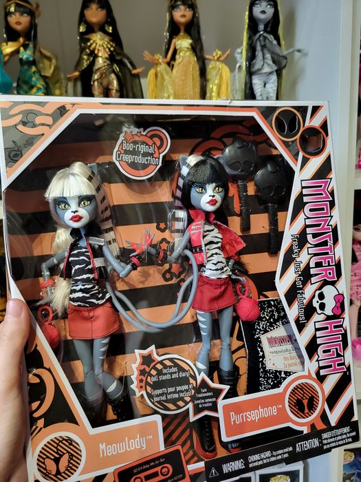 Monster high lalki Meowlody Purrsephone Creeproduction