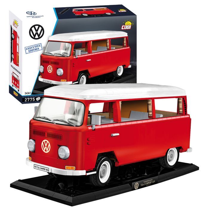 Klocki Cobi 24361 Samochód Volkswagen T2A Camper Van Executive 2775 El