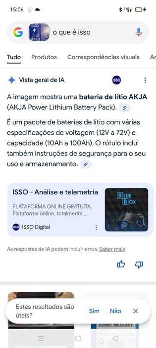 Bateria lítio 173€. Oportunidades