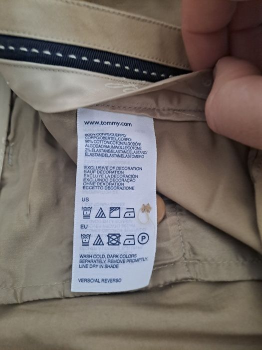 Calças chino senhora Tommy Hilfiger 36