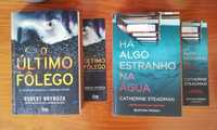 Livros:  O Último Fôlego / Há Algo Estranho na Água