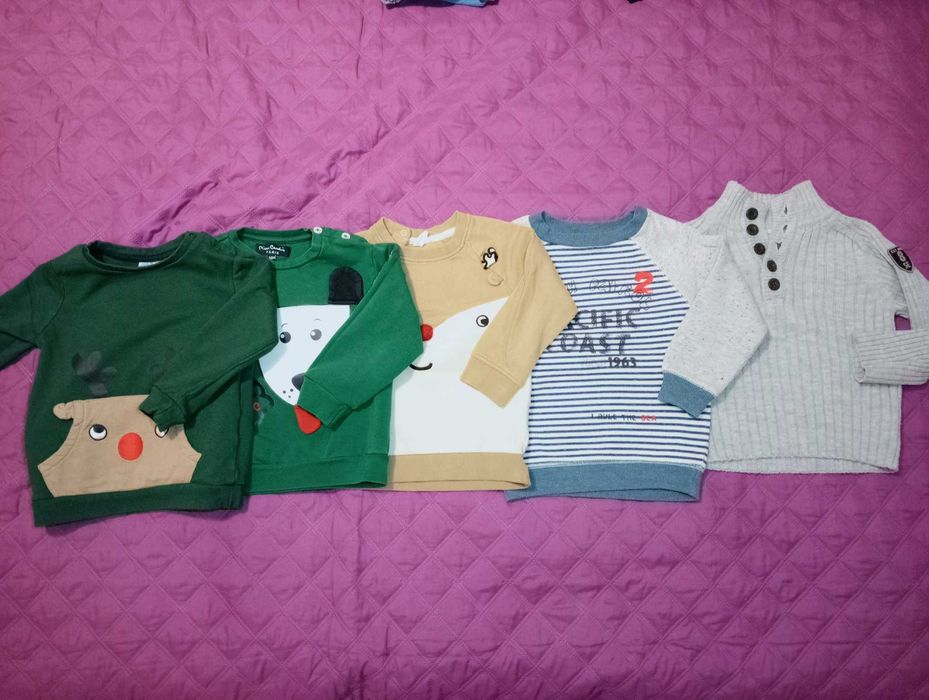 r.92 bluza, sweter -zestaw (dowóz)