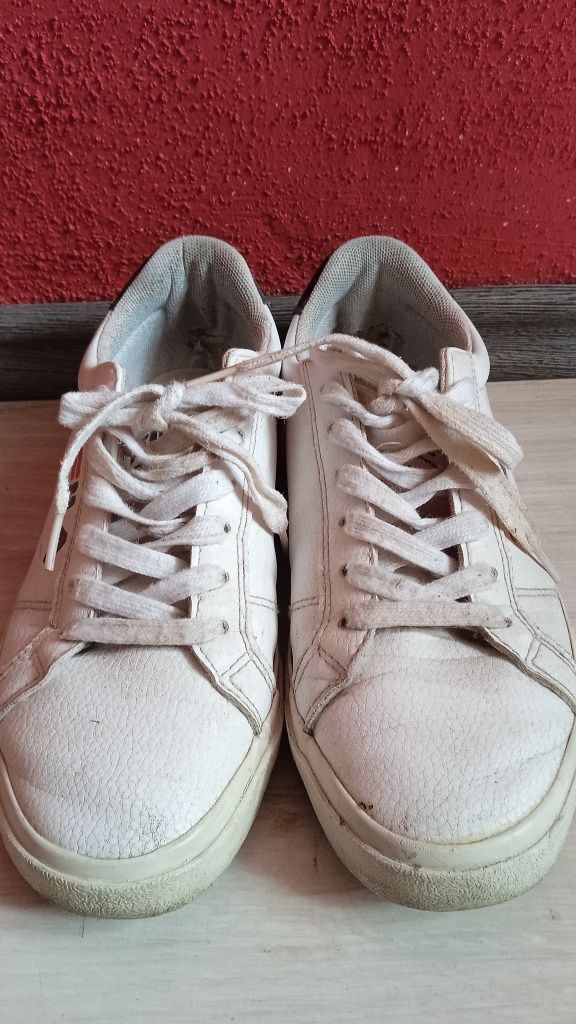 Buty adidasy trampki FILA białe 38