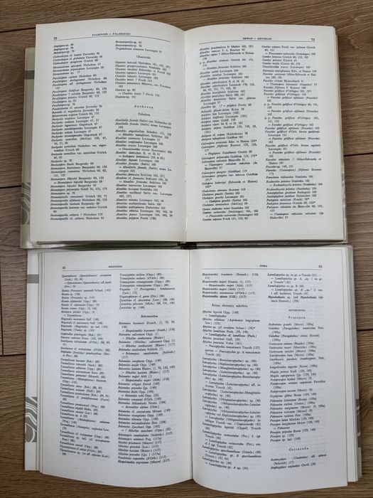 Budowa geologiczna Polski tom 2 katalog skamieniałości część 1-2