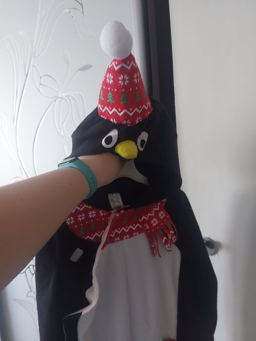 Костюм пінгвіна на свято, тепла піжама