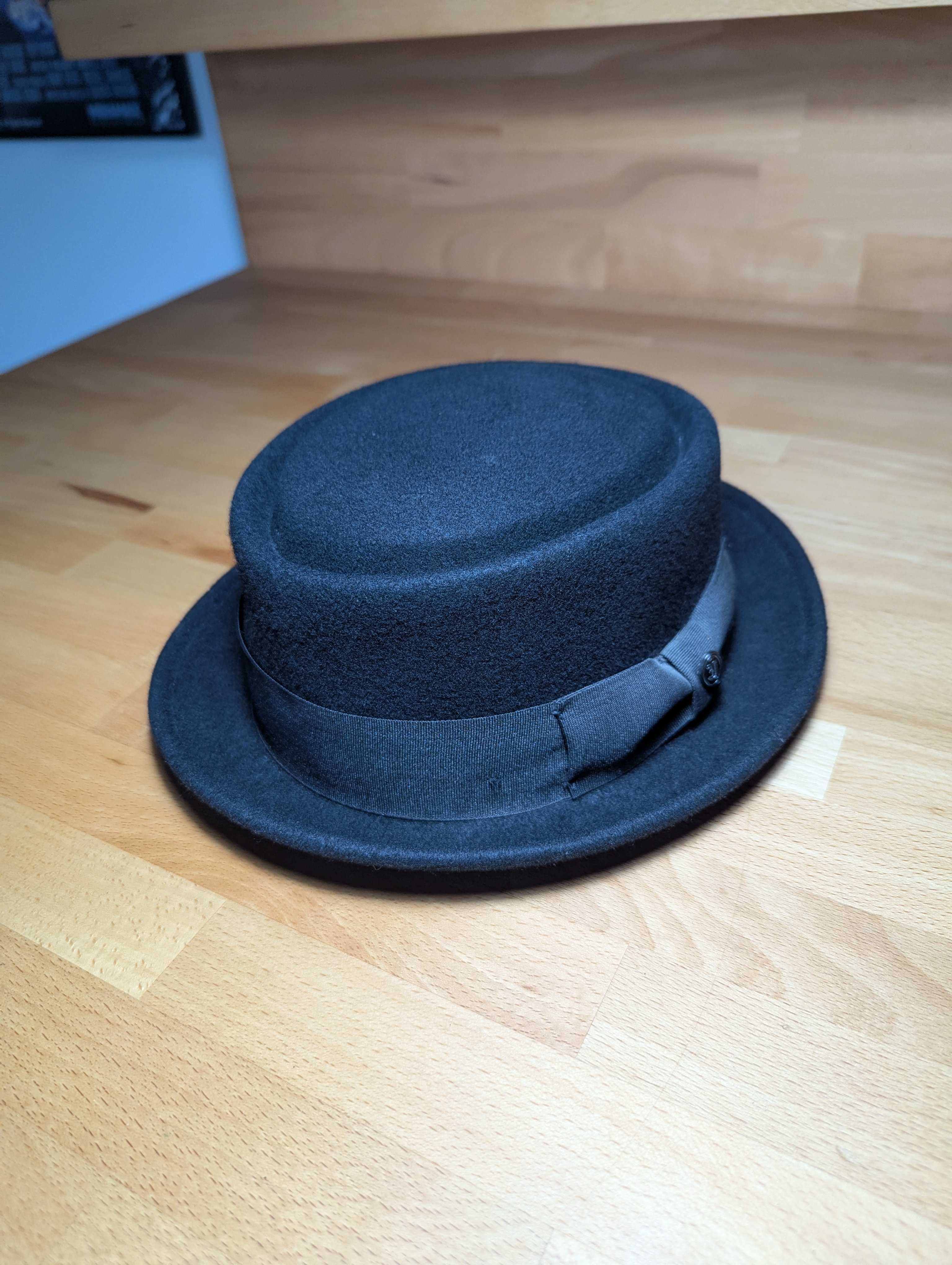 Kapelusz Porkpie Hat Jaxon 100% wełna