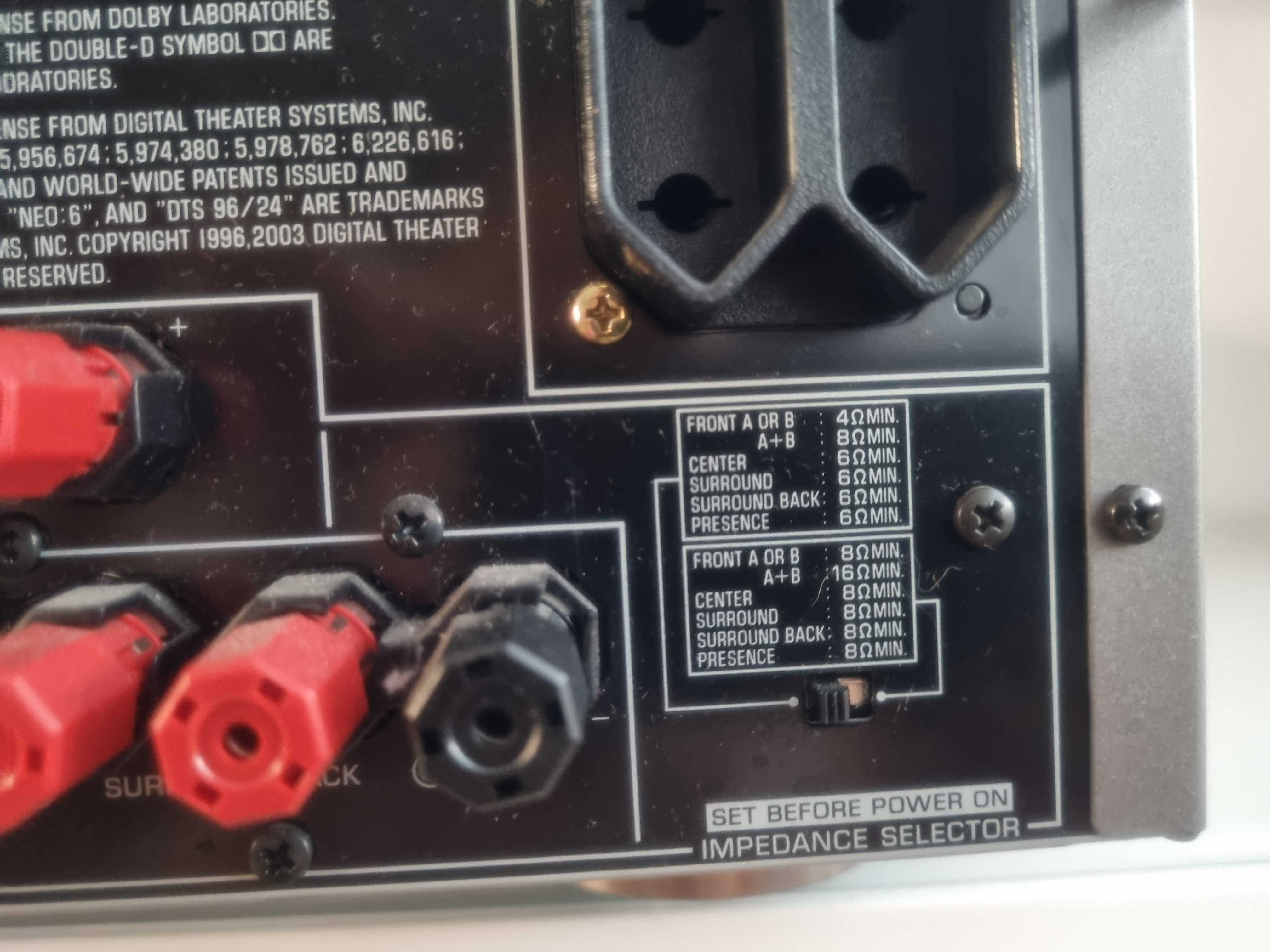 OKAZJA Wzmacniacz amplituner kino domowe stereo Yamaha rx v650 mocny
