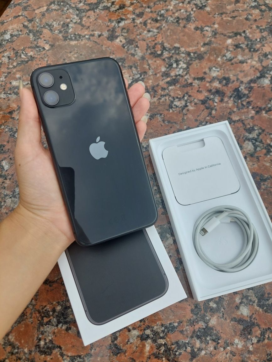 iPhone 11 black 128gb