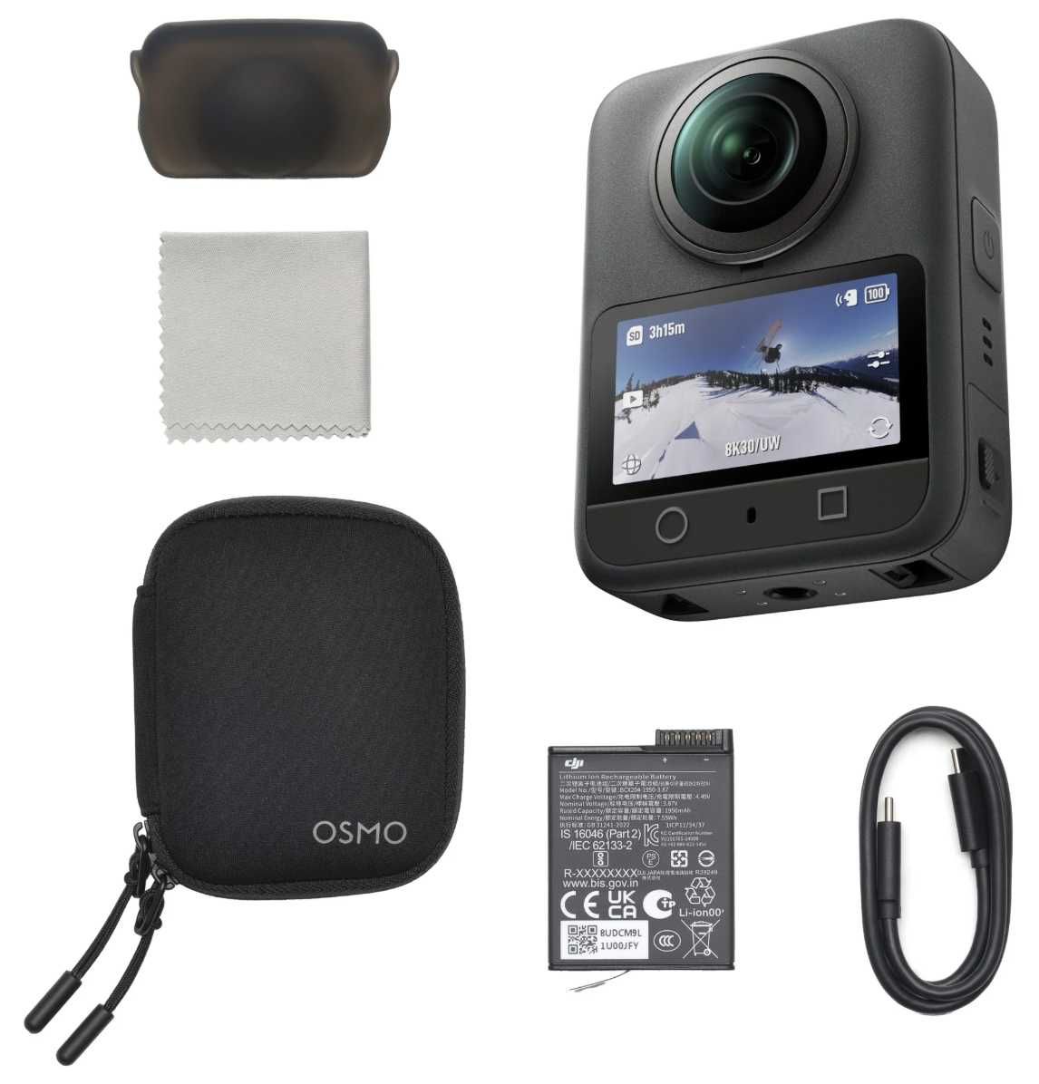 Екшн-камера DJI Osmo 360 Action Camera Standard Combo
