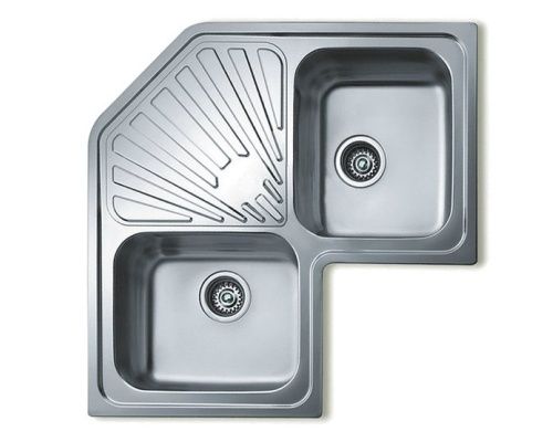 Мийка кутова з нержавіючої сталі FRANKE