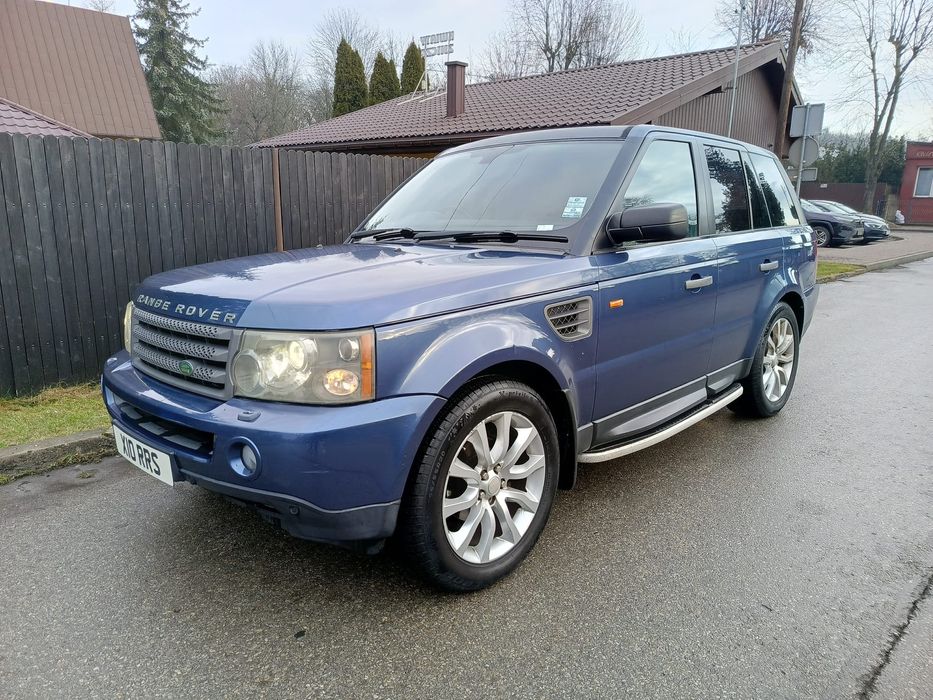 Range Rover Sport 2,7d Anglik cło VAT v5c 4x4 DVD nowe opony 20" full!