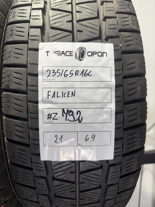 Opony Zimowe 235/65/16C Falken EuroWinterVan Komplet #Z792