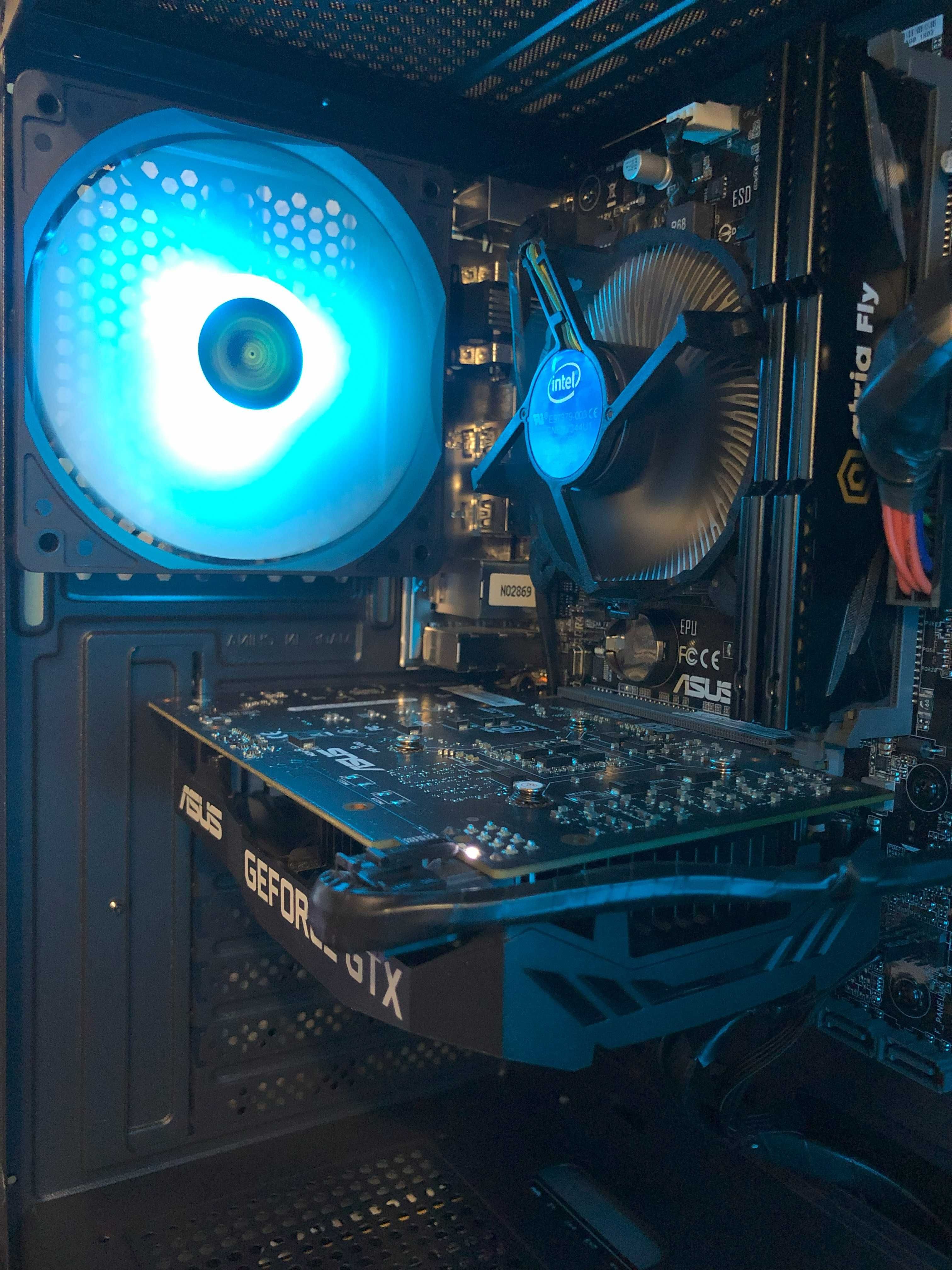 Игровой ПК Intel i7/16Gb/GTX1660S/SSD240+1Tb системный блок компьютер