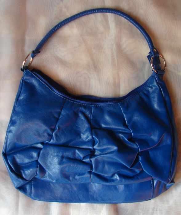 Новая синяя сумка (Экокожа)