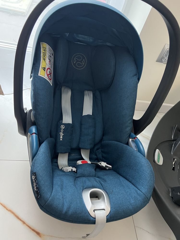 Fotelik cybex cloud Z i-size z bazą + gratisy