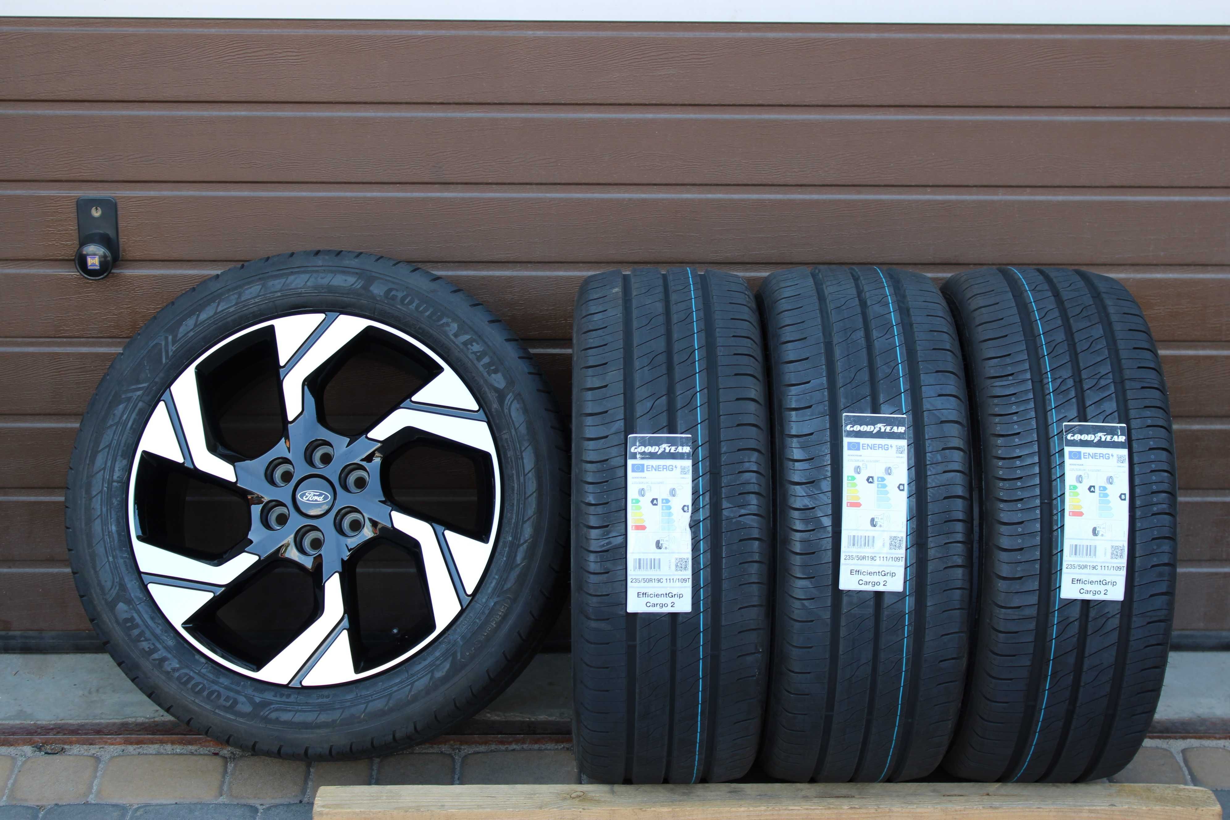 Nowe Koła Ford TRANSIT CUSTOM TURNEO CUSTOM 6x120 19'' 7,5J ET52,5
